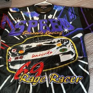 Barcode Speed Racing 69 Road Rage Racer Shirt